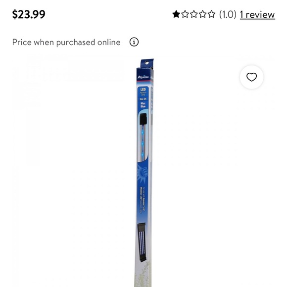 Aqueon led aquarium lamp - Picture 1 of 3